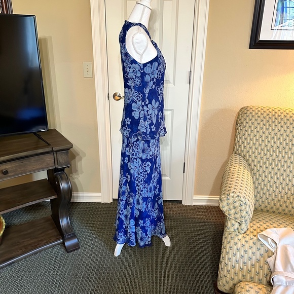 Tropical Print Donna Morgan Dress - Picture 3 of 7